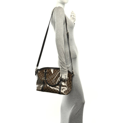Medium Satchel Bag - Brown