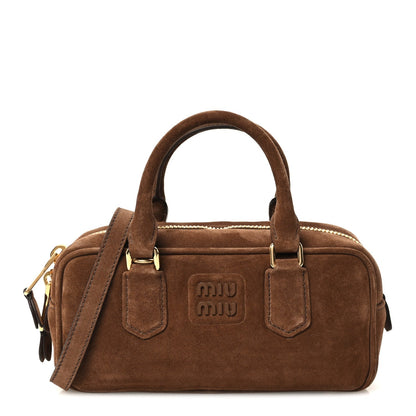 Suede Handbag