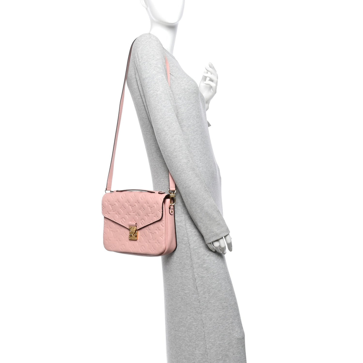 Empreinte Pochette Metis Rose Poudre Handbag