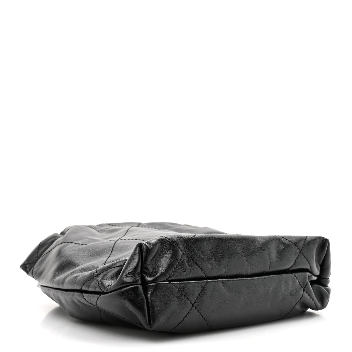 Mini Quilted Calfskin Handbag - Black