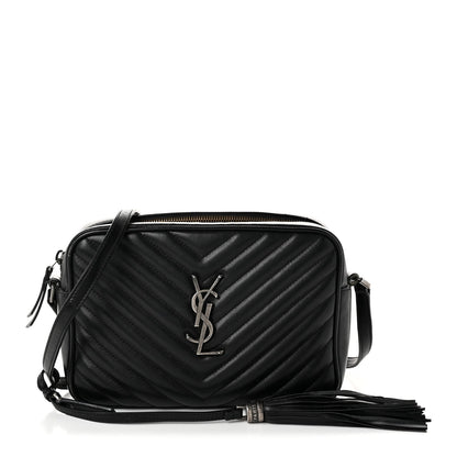 Calfskin Crossbody Bag - Black