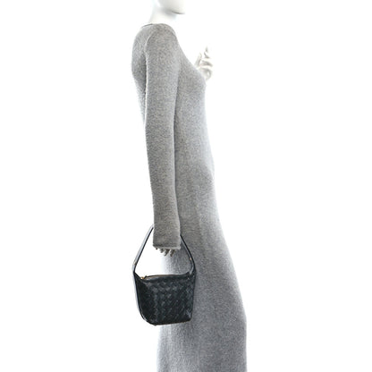 Calfskin Nappa Handbag - Black