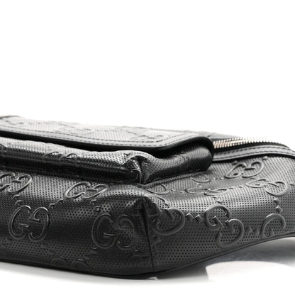 Calfskin Belt Bag - Black