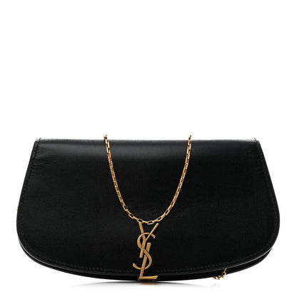 Calfskin Wallet Bag - Black