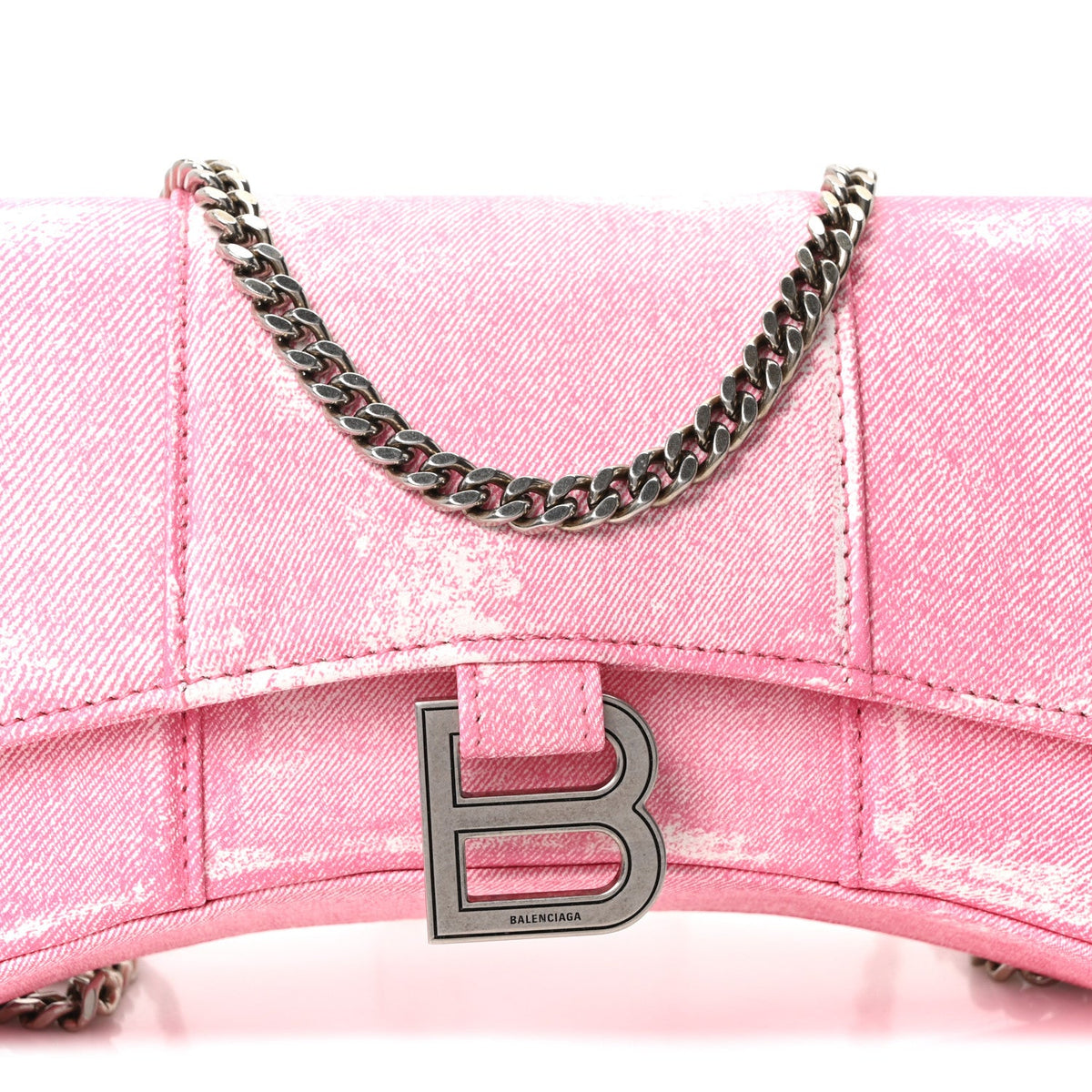 Nappa Handbag - Pink