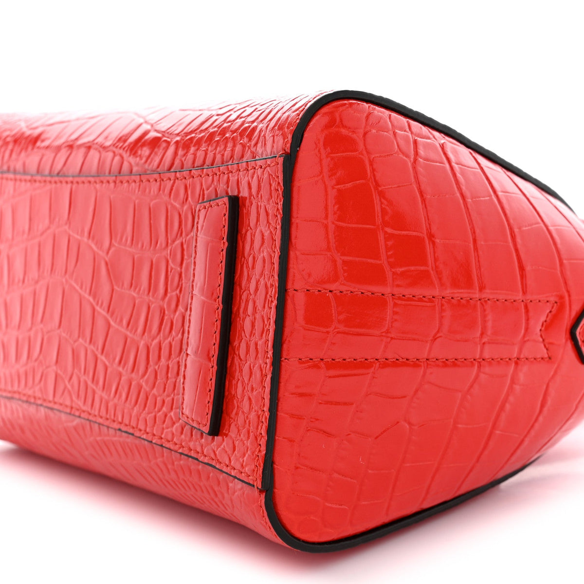 Mini Calfskin Handbag - Red
