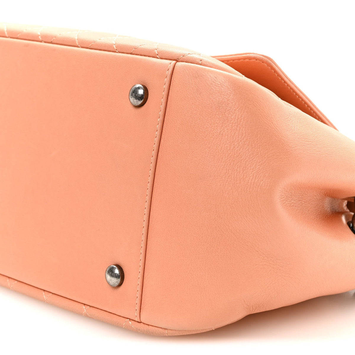Quilted Lambskin Flap Shoulder Bag