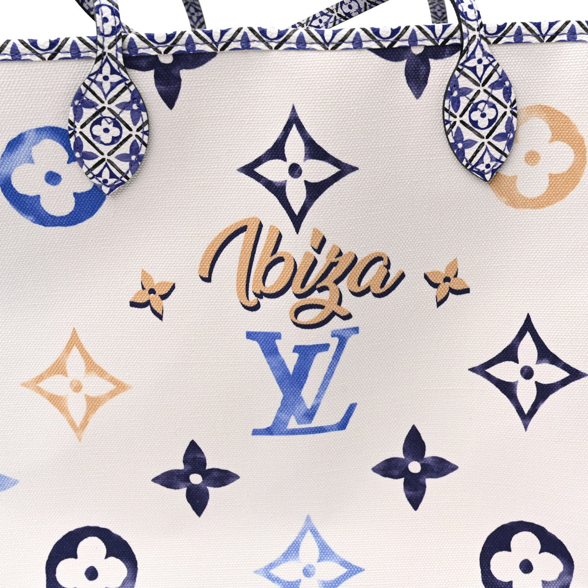 Canvas Handbag - Blue