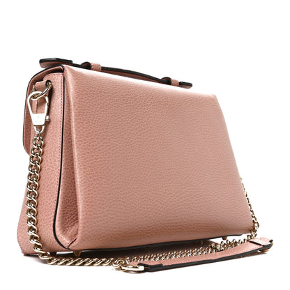 Calfskin Shoulder Bag - Pink