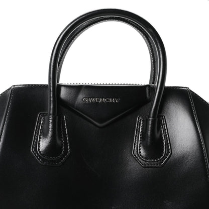 Small Calfskin Handbag - Black