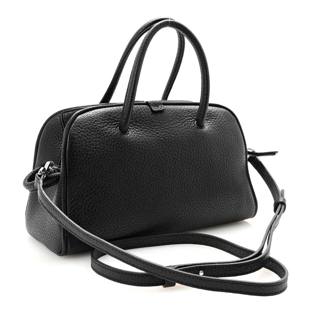Calfskin Handbag - Black