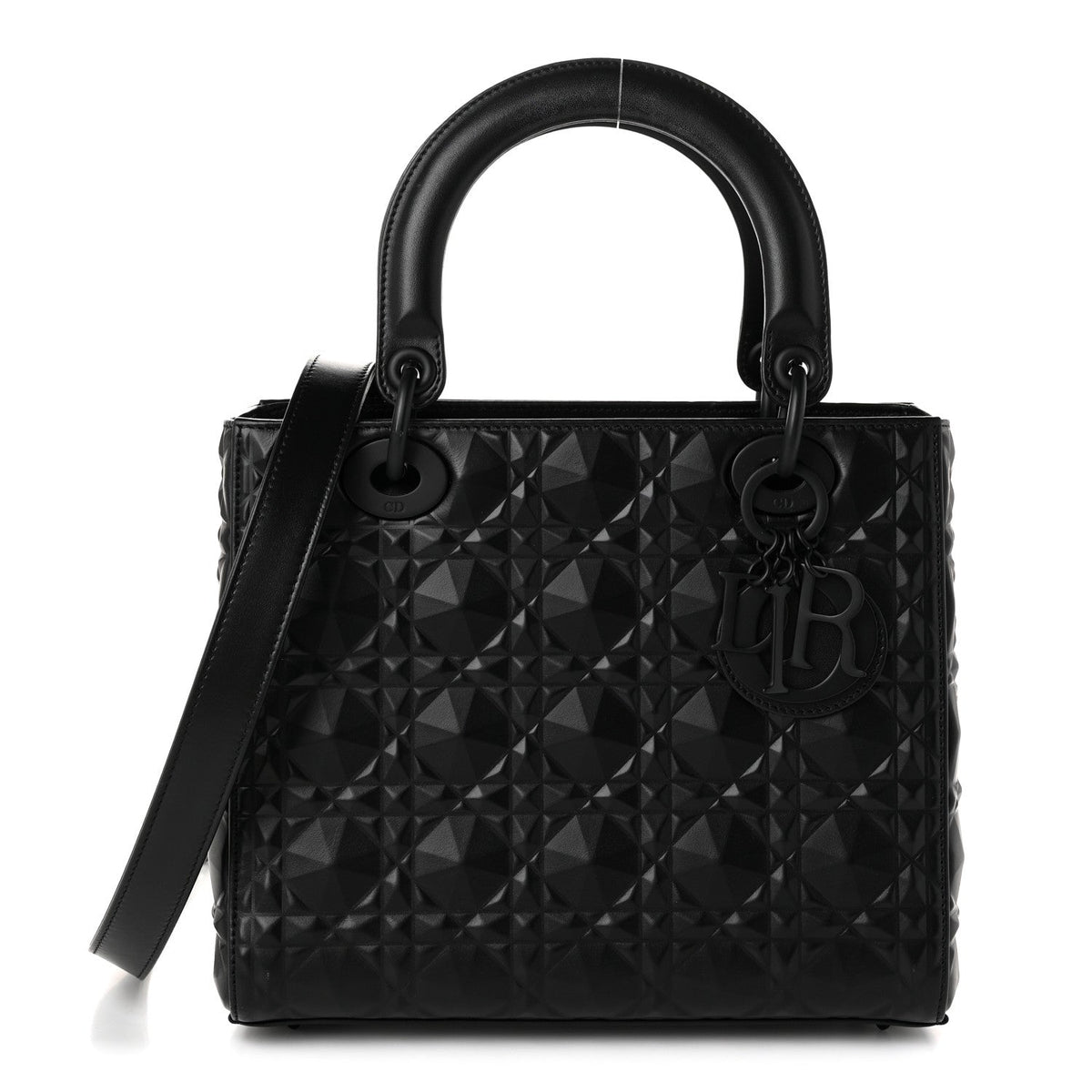 Medium Calfskin Handbag - Black