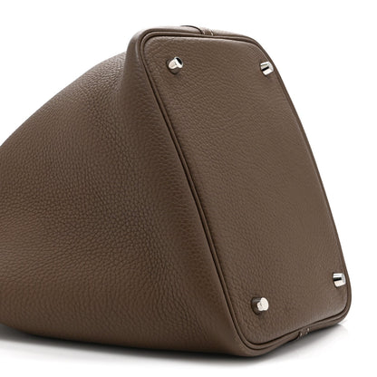 Taurillon Clemence Picotin Lock Mm Etoup Handbag