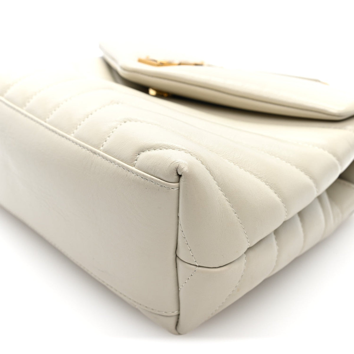 Small Quilted Calfskin Satchel Bag