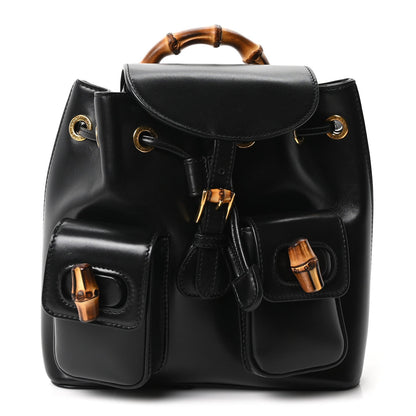 Calfskin Backpack - Black