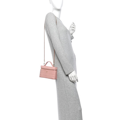 Calfskin Handbag - Pink