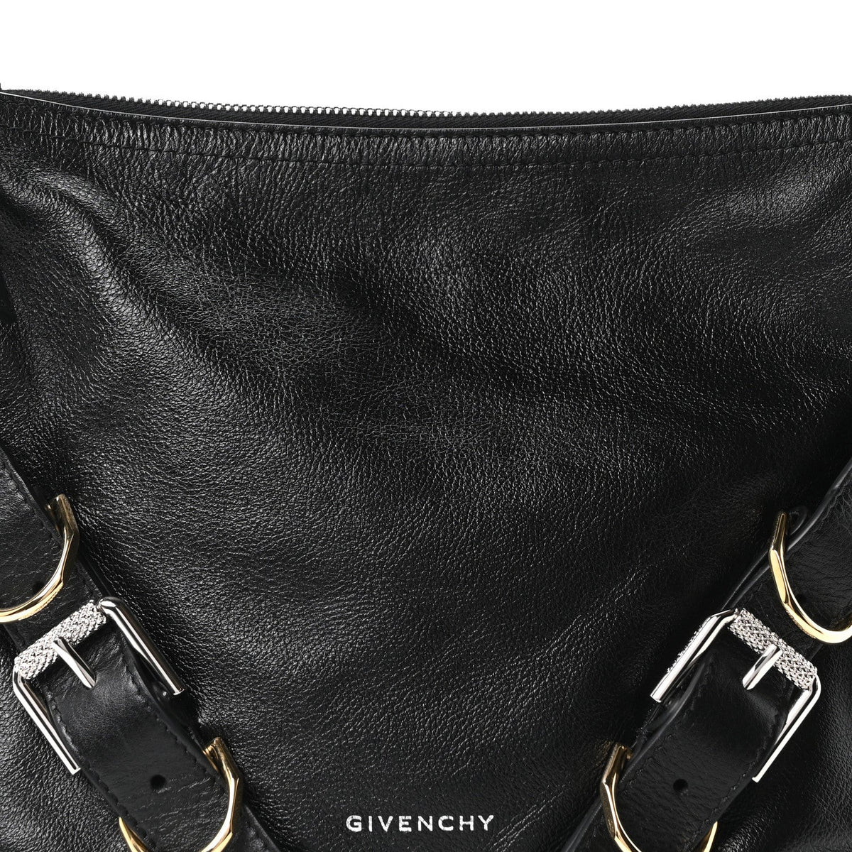 Small Calfskin Handbag - Black