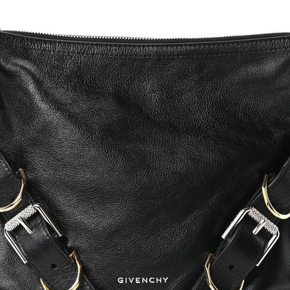 Small Calfskin Handbag - Black