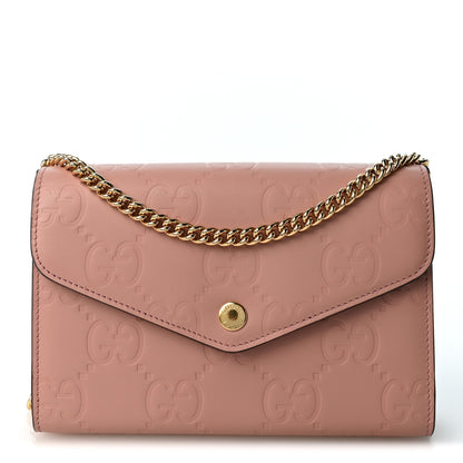 Calfskin Wallet Bag - Pink