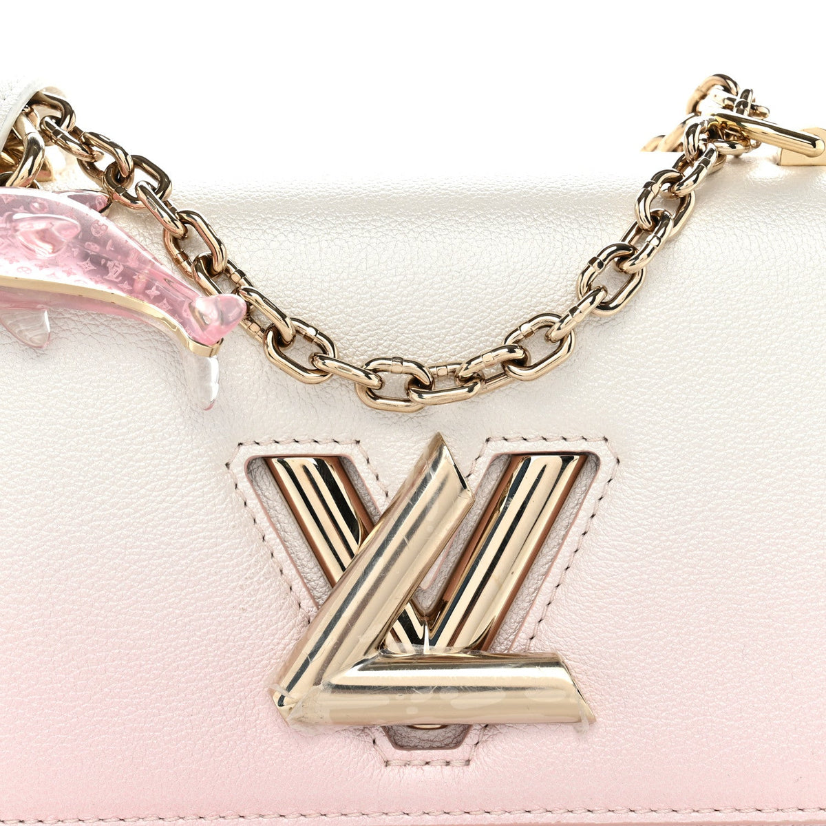 Calfskin Shoulder Bag - Pink