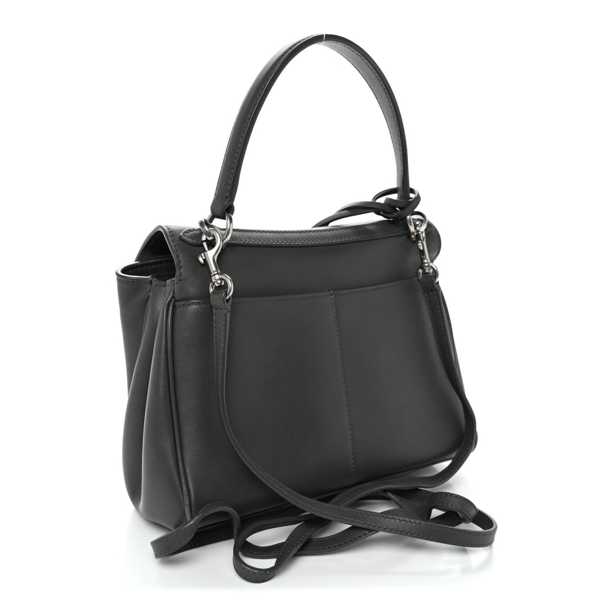 Mini Calfskin Handbag - Natural