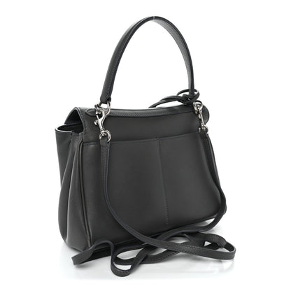 Mini Calfskin Handbag - Natural