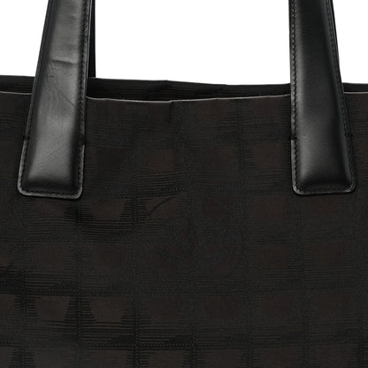 Small Nylon Tote Bag - Brown