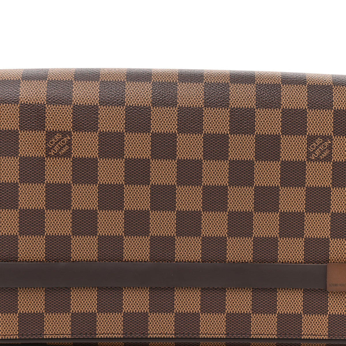 Damier Ebene Tribeca Long Handbag