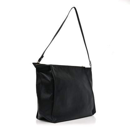 Nappa Clutch Bag - Black