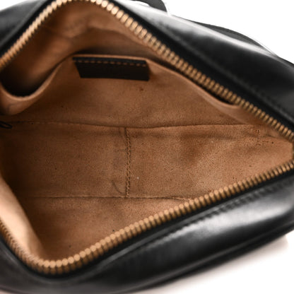 Mini Calfskin Shoulder Bag - Black