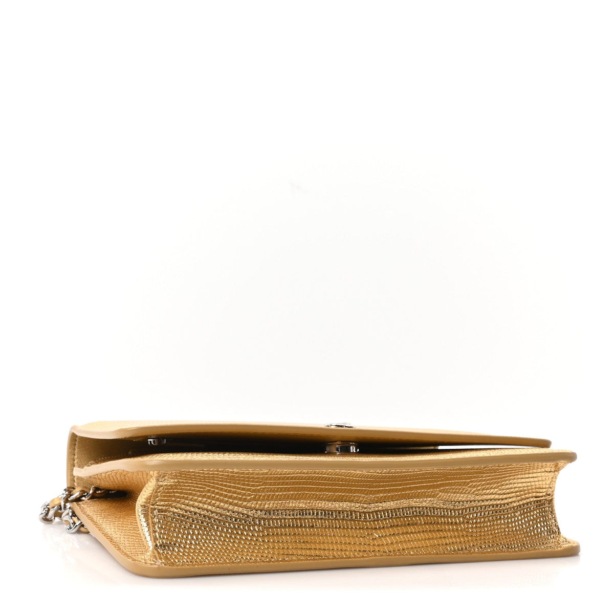 Calfskin Wallet Bag - Gold