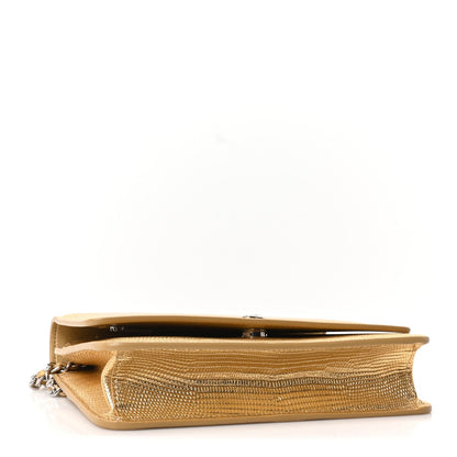 Calfskin Wallet Bag - Gold
