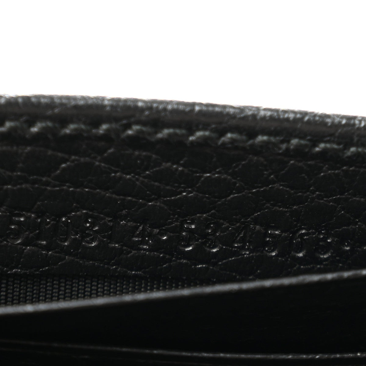 Calfskin Wallet Bag - Black