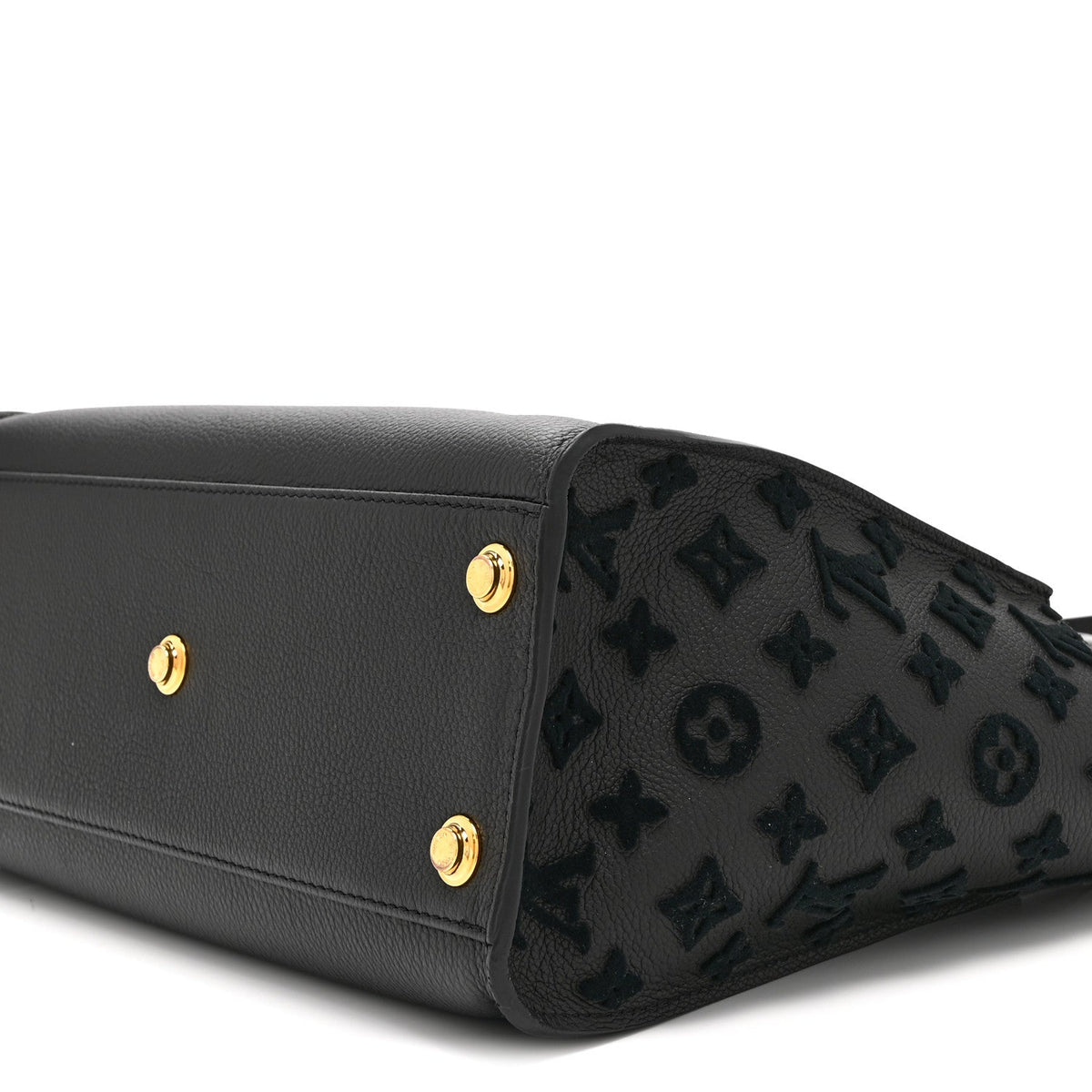 Calfskin Handbag - Black