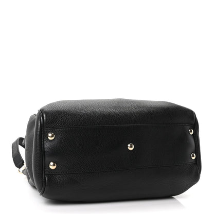 Small Calfskin Tote Bag - Black