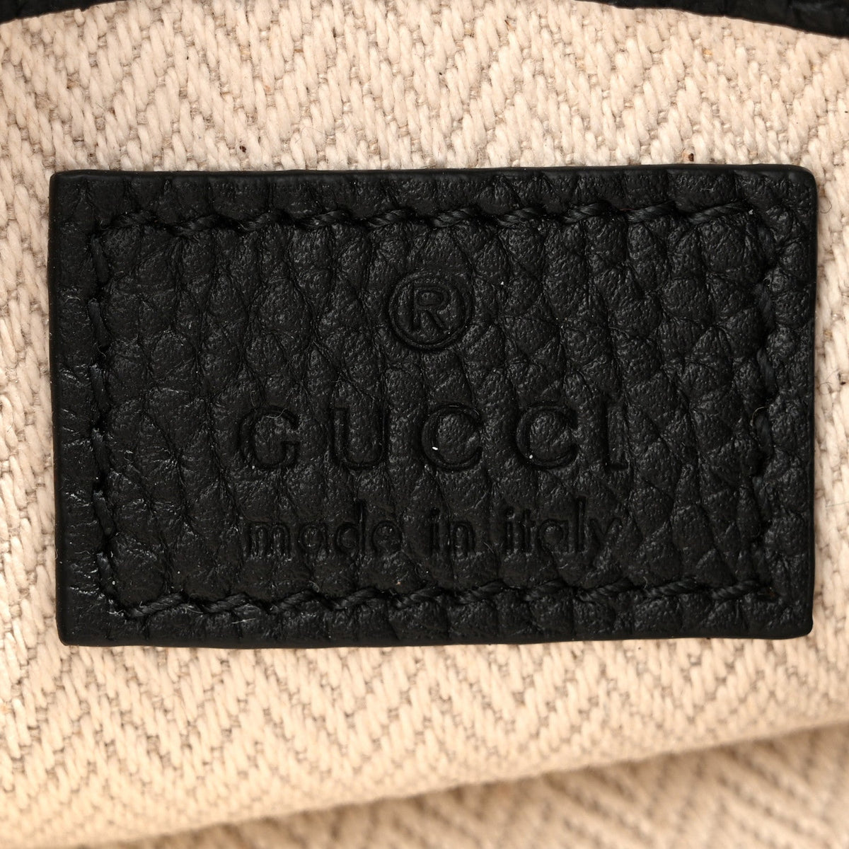 Mini Calfskin Handbag - Black