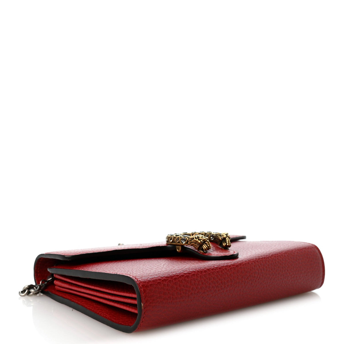 Mini Calfskin Wallet Bag - Red