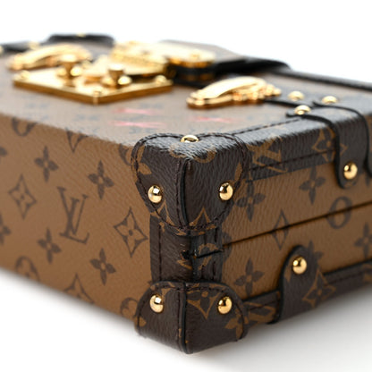Reverse Monogram Petite Malle Handbag