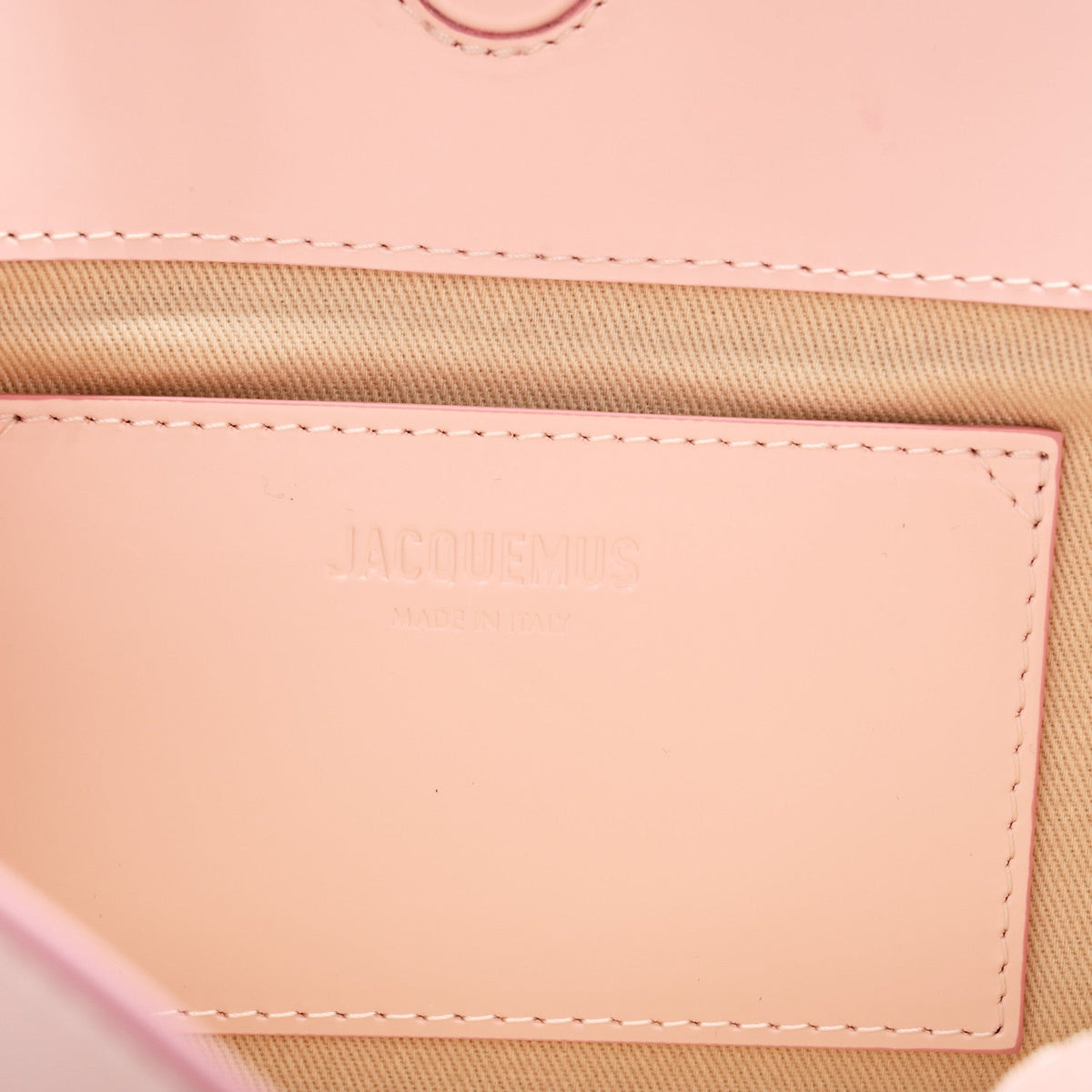 Calfskin Handbag - Pink