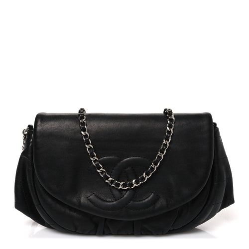 Lambskin Wallet Bag - Black