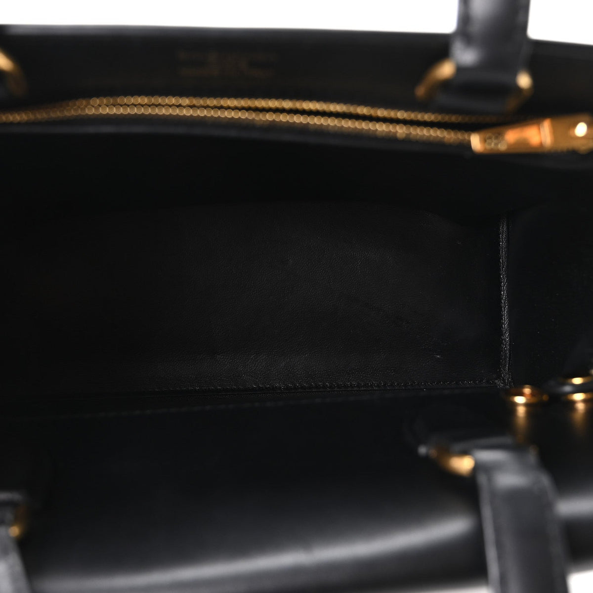 Small Calfskin Tote Bag - Black
