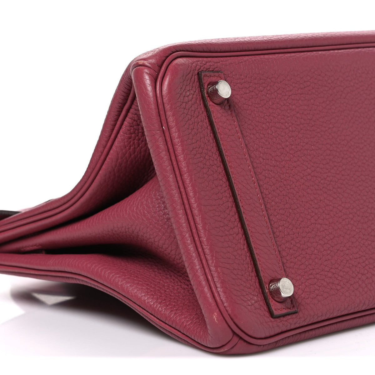 Taurillon Clemence Birkin 30 Bois De Ros Handbag