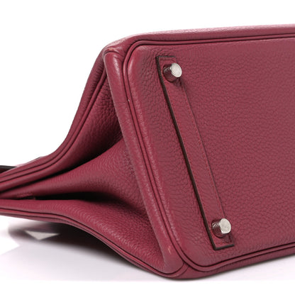 Taurillon Clemence Birkin 30 Bois De Ros Handbag