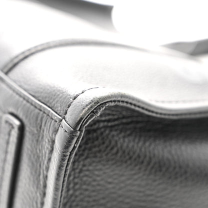 Medium Calfskin Tote Bag - Black