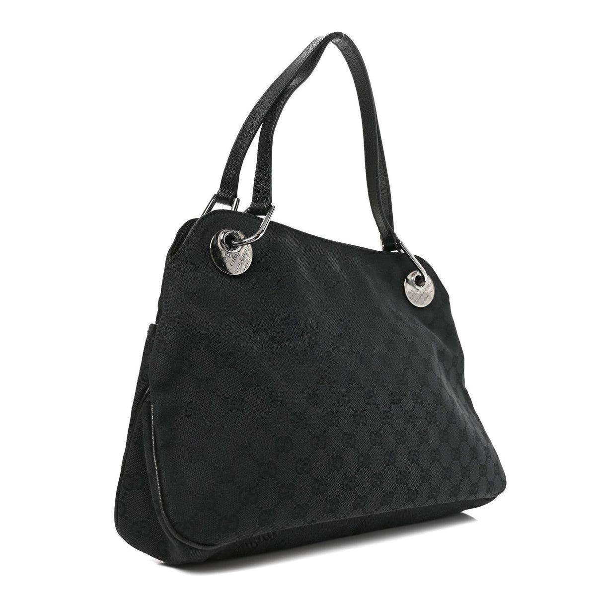Medium Shoulder Bag - Black