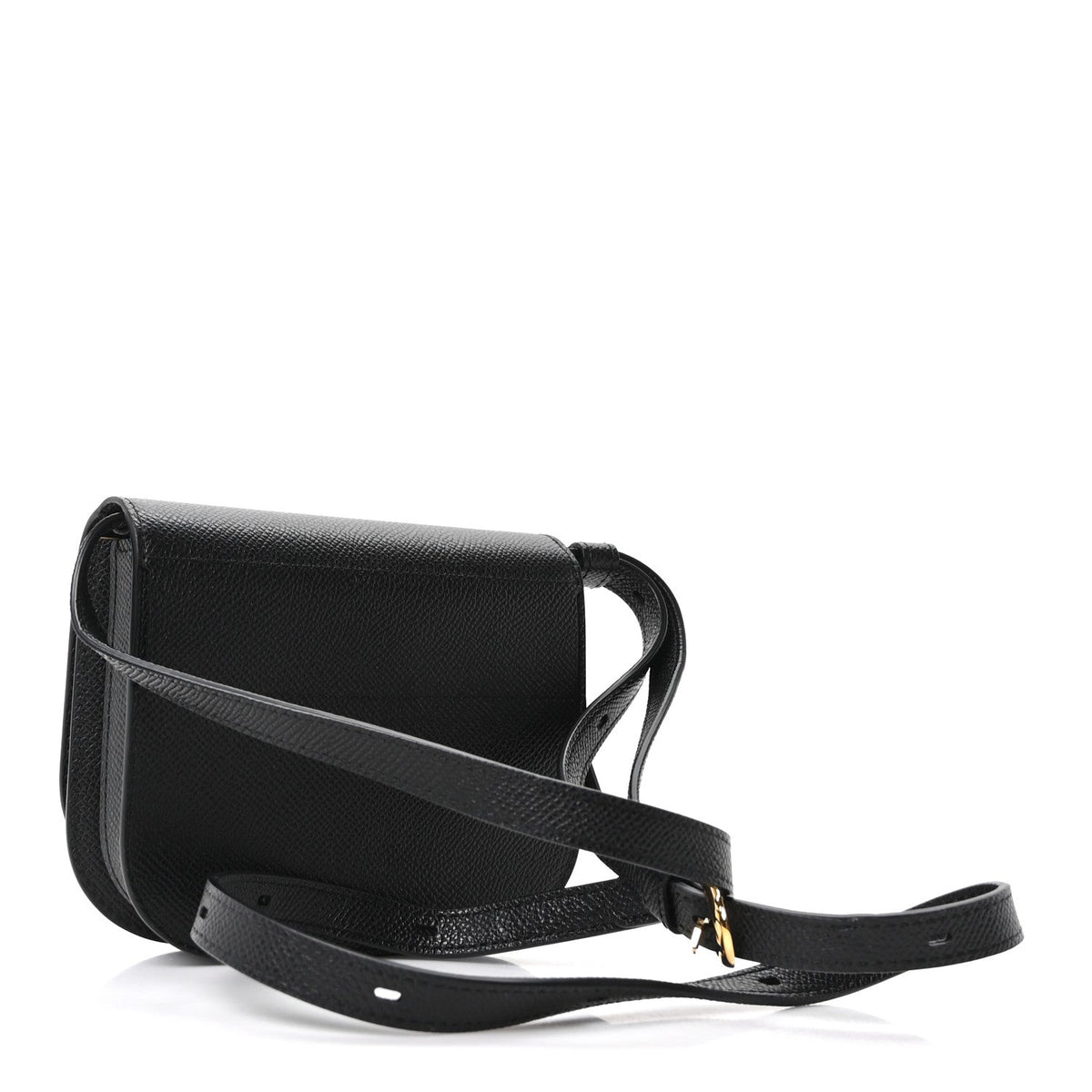 Calfskin Crossbody Bag - Black