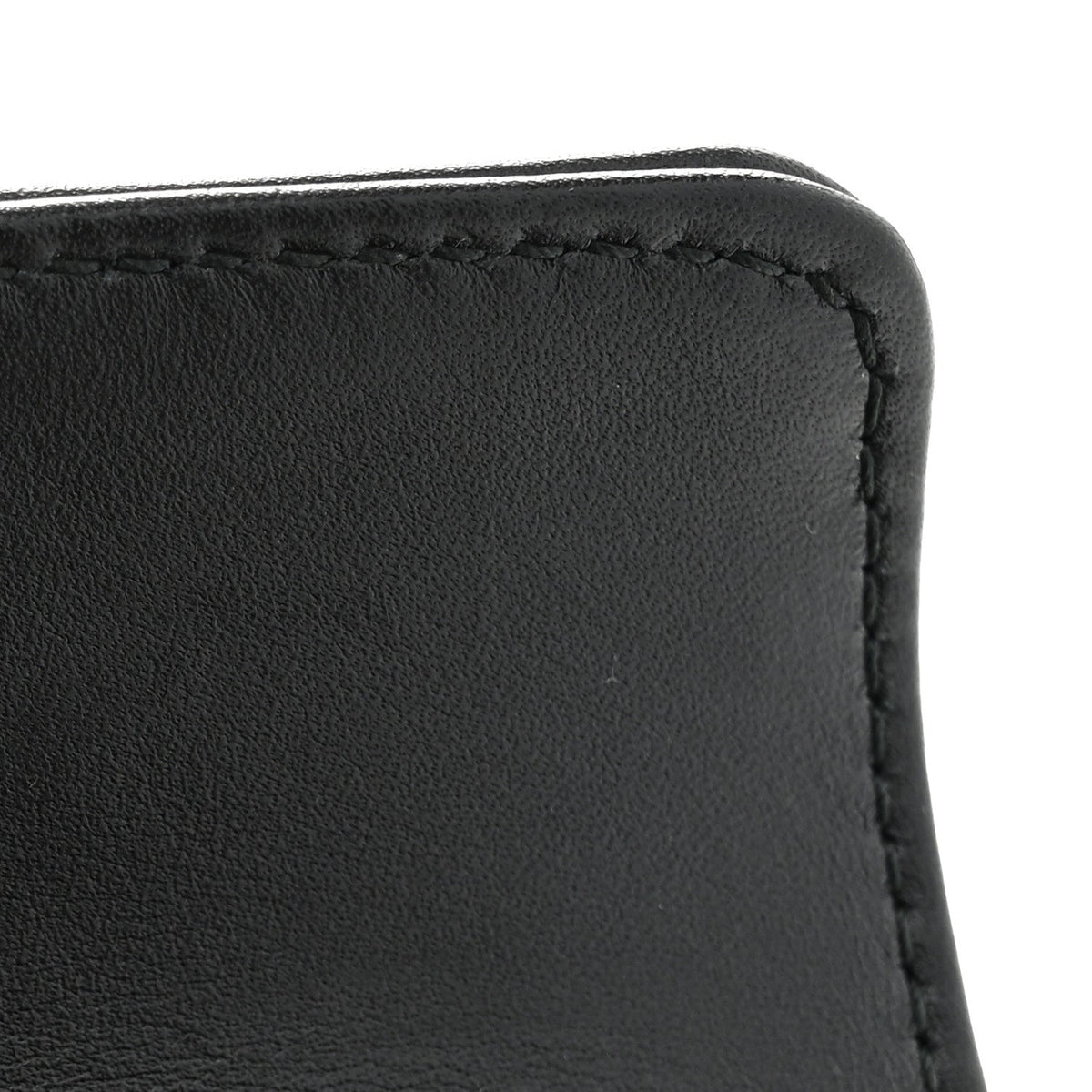 Mini Calfskin Shoulder Bag - Black
