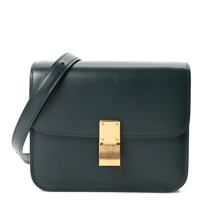 Calfskin Flap Shoulder Bag