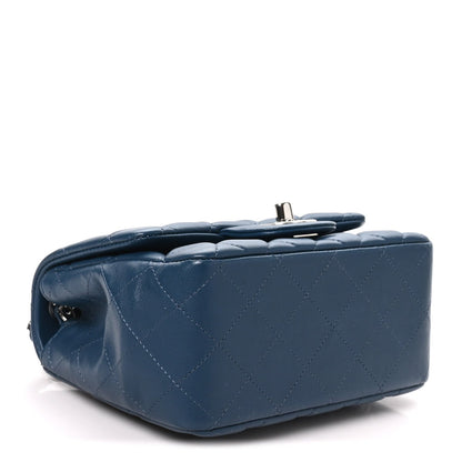 Mini Quilted Lambskin Flap Shoulder Bag