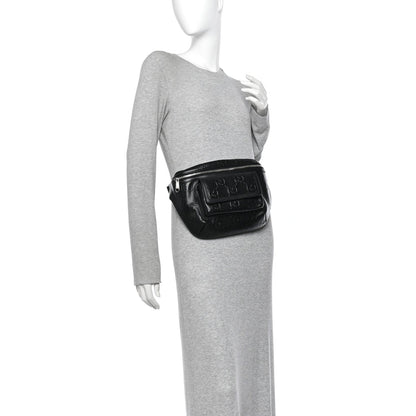 Calfskin Belt Bag - Black